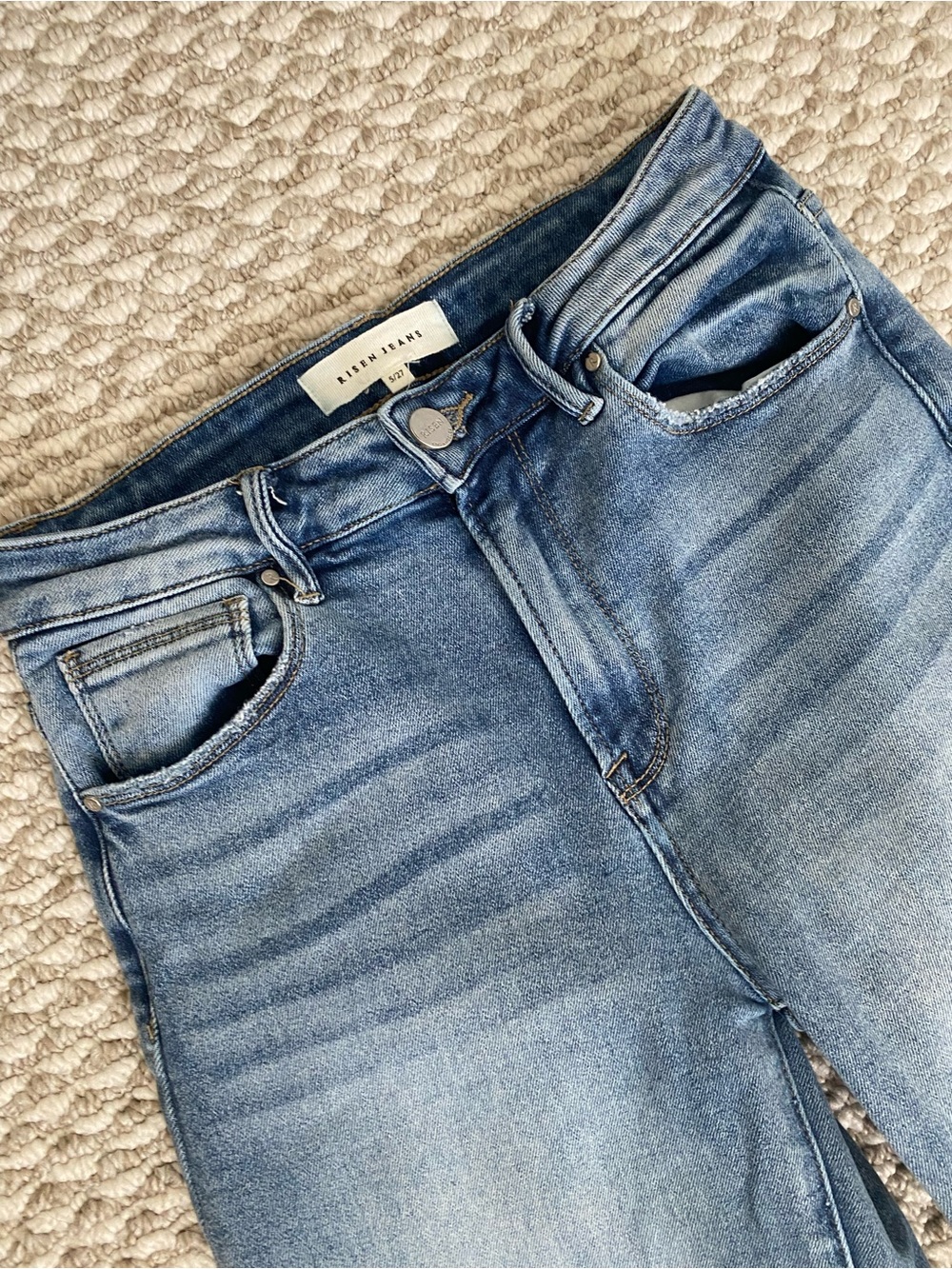 Risen Jeans Cropped Wide Leg - Picture 2 of 4
